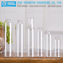 TB-AH Series 60ml 100ml 120ml 200ml 240ml 300ml color customizable beautiful good quality round slim pet bottles wholesale